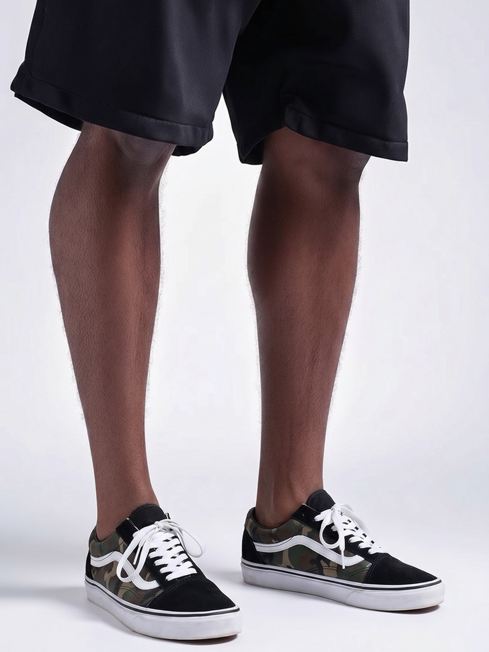 Black and White Sneakers